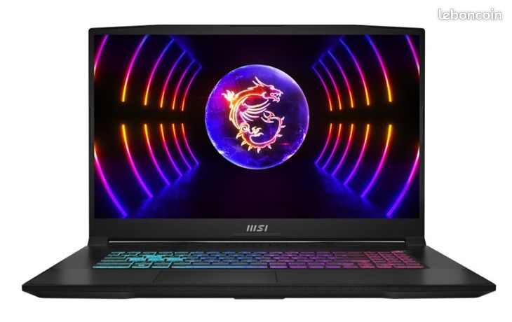 Pc portable gamer msi katana 17 b13vgk-1430fr 17.3"