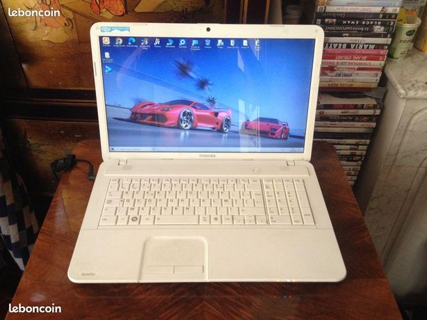 PC Portable TOSHIBA BLANC 18 Pouces Windows