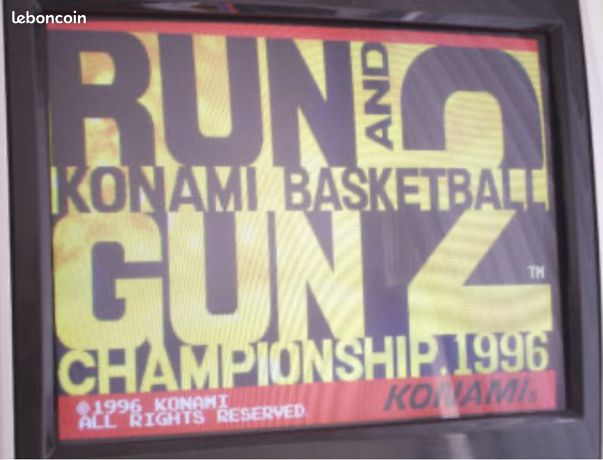 Pcb arcade runn gun 2 konami