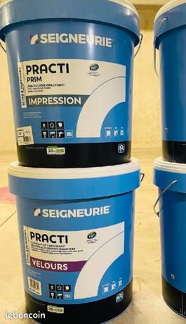 Peinture 15L mat impression velours satin seigneurie