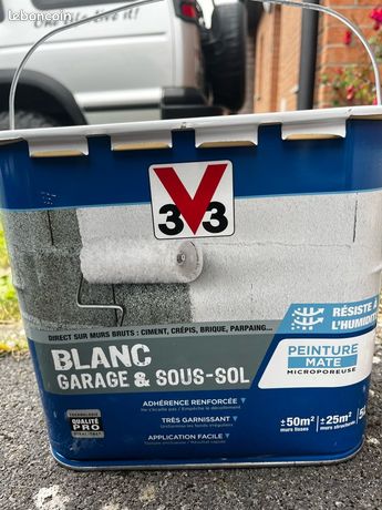 Peinture garage et sous-sol