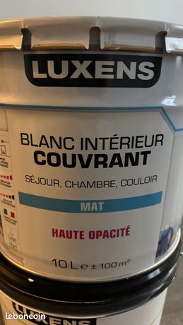Peinture luxens Mat ~5L blanche