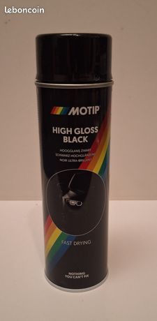 Peinture Noir Brillant MOTIP