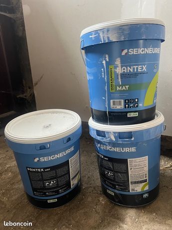 Peinture reste de chantier Seigneurie