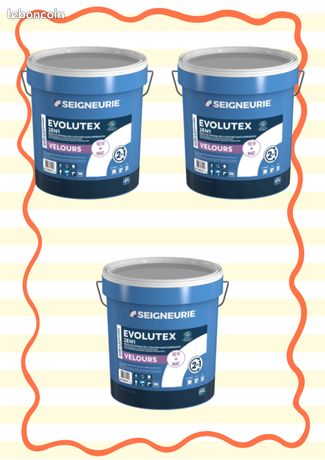 Peinture Seigneurie Evolutex Velours Pot 15L meilleur prix