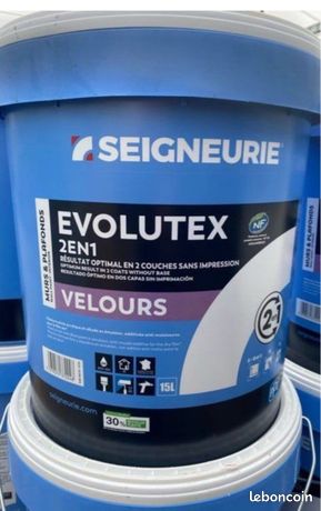 Peinture seigneurie velours evolutex