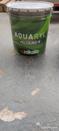 Peinture unikalo aquaryl velours 16l neuf