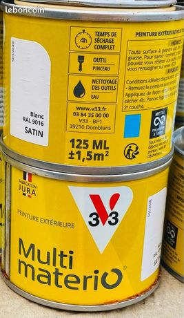Peinture / V33 multimaterio peinture ext blanc satin