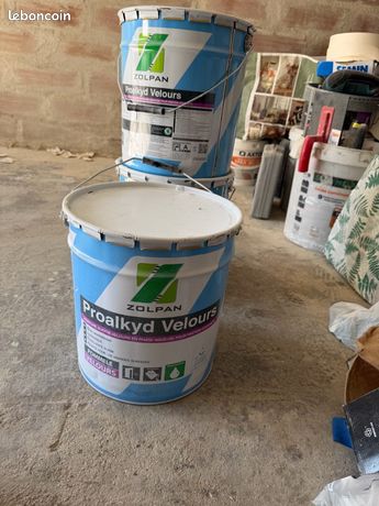 Peinture Zolpan PROALKYD VELOURS MAOLINE IMPRESSION MAT