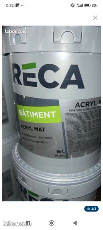 Peinture recamur mat 15 litres prix 55 Produit et co
