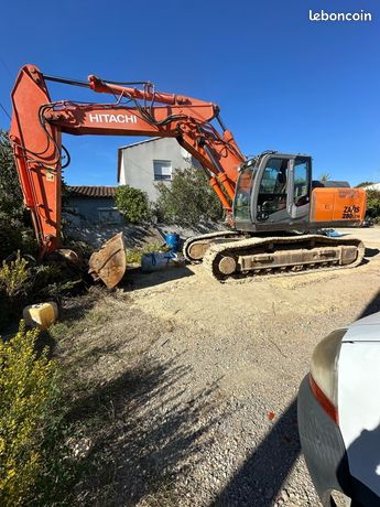 Pelle à chenilles Hitachi Zaxis 280 30T Année 2010 7100h 3 godets