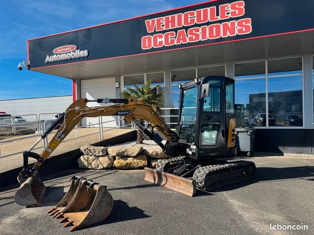 Pelle sany sy26 cabine garantie 5 ans ou 10000 h