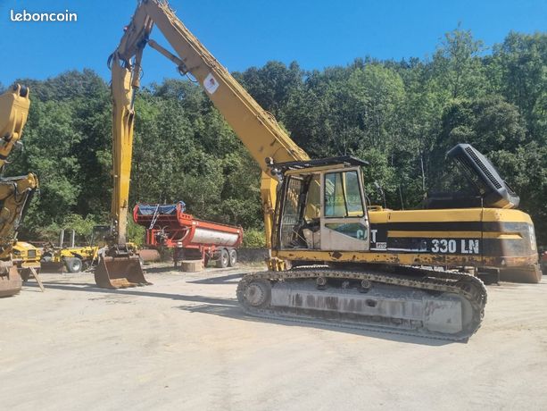 Pelle sur chenilles caterillar 330ln