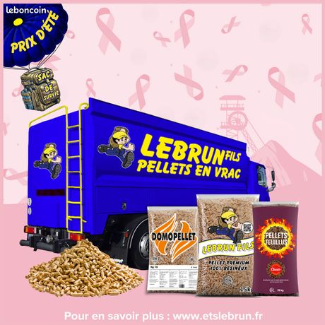 PELLETS DOMOPELLET POWER + DIN+ EN+ PALETTE DE 66 SACS DE 15Kg