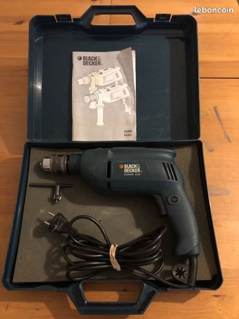 Perceuse à percussion Black & Decker KD350RE 520w