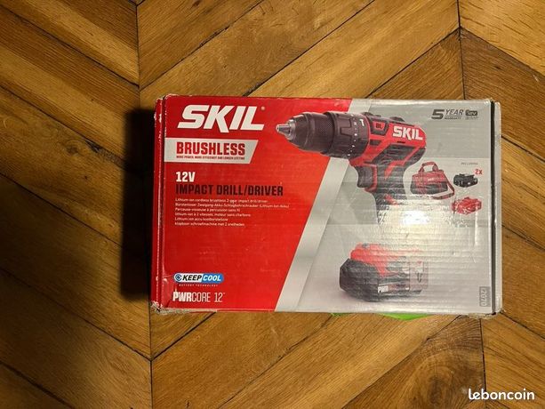 Perceuse visseuse à percussion sans fil SKIL