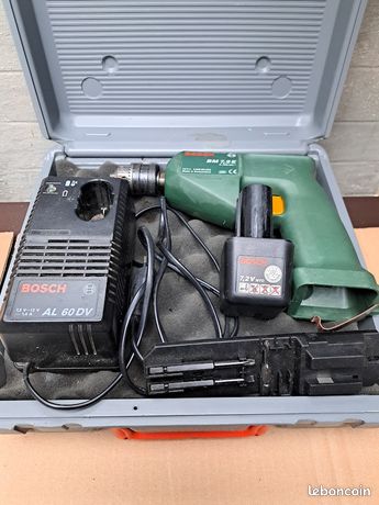 Perceuse visseuse sans fil bosch bm 72e chargeur