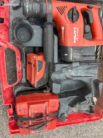 Perforateur Hilti TE 4-A22 + batterie + chargeur + coffret
