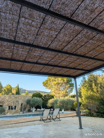 Pergola fer forgé sur mesure - Ferronnerie LCMZ