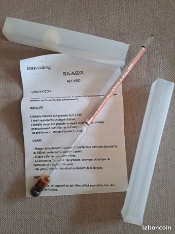 Pese Alcool densimètre