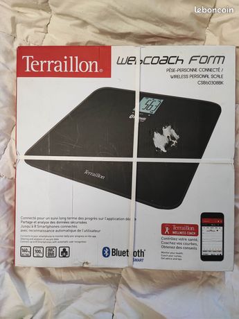 Pèse-personne connecté Terraillon Webcoach form