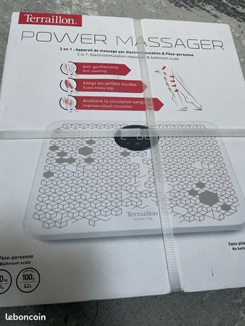 Pèse personne et électro stimulation neuf Terraillon Terraillon
