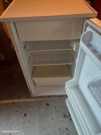 Petit frigo avec mini fraiseur