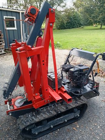 Petite grue a chenilles