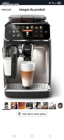 Philips 5400 Machine Expresso Café à Grain avec LatteGo Mousseur à Lait