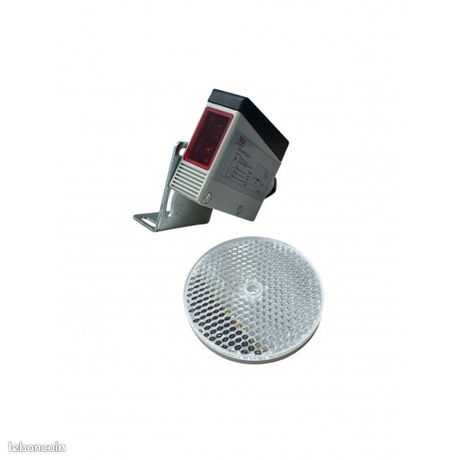 Photocellules Reflex 12m 12/24-230v avec réflecteur 4M