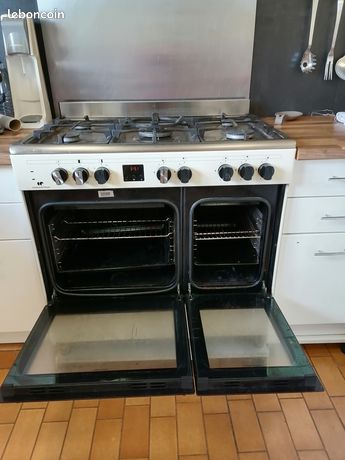 Piano de cuisson 5 feux 2 fours