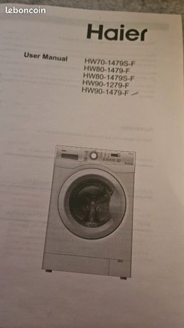 Pièces détachées machine a laver haier