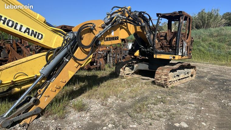 Pieces pelles sur chenilles liebherr