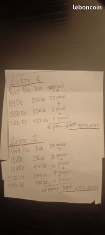 Pièces informatiques