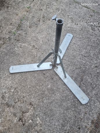 Pied parasol professionnel marche forain