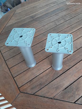 Pieds déco hauteur réglables pour éléments cuisine / SDB