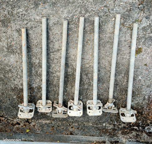 Pieds échafaudage