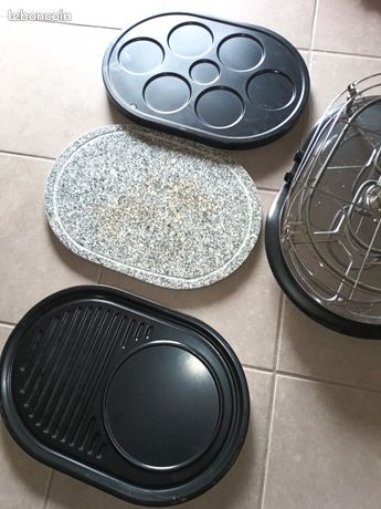 Pierrade 3 en un et mini friteuse