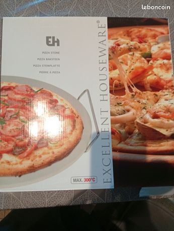 Pierre à pizza pour four et barbecue