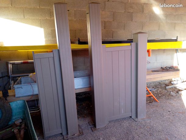 Piliers de portail alu