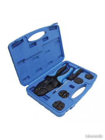 Pince à Sertir à Cliquet 4 en 1 Satra |Matrices Interchangeables