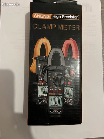 Pince ampèremétrique numérique ampèremètre multimètre courant alternatif testeur 4000 compte tableau