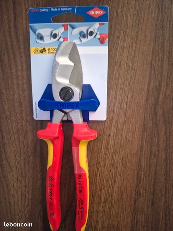 Pince Knipex coupe câble