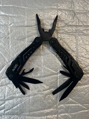 Pince multi-outil 24 en 1 Multitool multifonction professionnel pour la survie Camping chasse pêche cadeaux homme femme papa