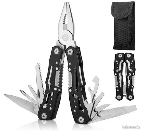 Pince multi-outil Multitool multifonction professionnel pour la survie Camping chasse pêche cadeaux homme femme plage pick-nick voiture camion foret