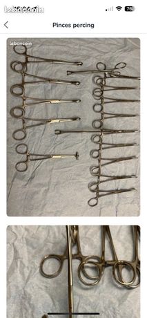 Pinces percing