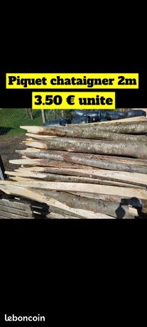 Piquet chataigner