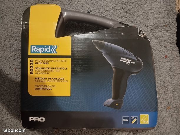 Pistolet à colle professionnel Rapid PRO EG330 380W