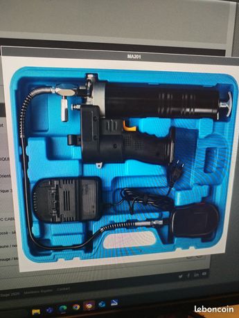 Pistolet a graisse électrique