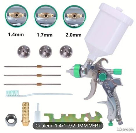 Pistolet a peinture buses 1.4 1.7 2.0